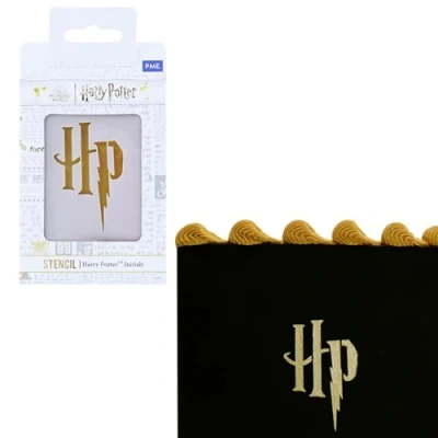 Image of PME Harry Potter Cake Stencil, HP Logo, Large