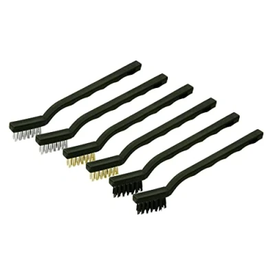 Image of Rolson 42836 6 pc Wire Brush Set