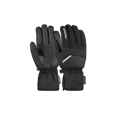 Image of Reusch Mens Bradley R TEX Warm Waterproof Breathable Winter Glove, Black/White