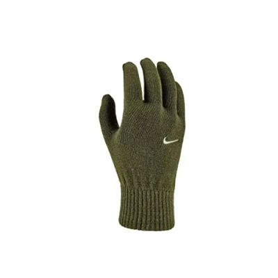 Image of Nike Unisex Adult&#039;s Swoosh Knit Gloves, Green, S M