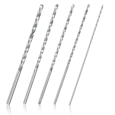 Image of Long Wood Drill Bits, 150mm Extra Hss Bit 2mm 3mm 3.5mm 4mm 5mm Twist Drills Bits Kits for Plastic Metal 5pcs