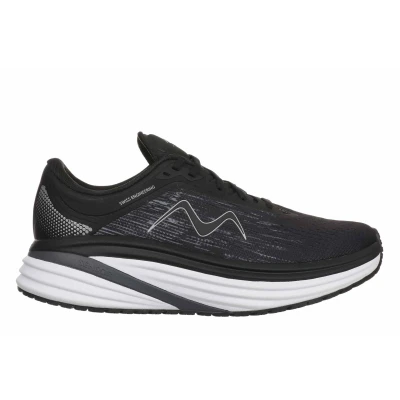 Image of MBT M 3000 Lace Up Men&#039;s running shoes color:Dark Black size:40.5