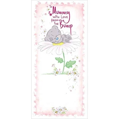 Image of Me To You Bear Mummy From The Bump Tiny Tatty Teddy Mother&#039;s Day Card