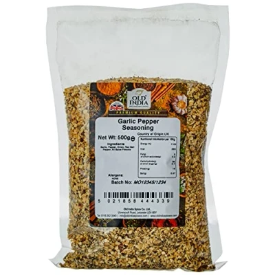 Image of Old India Garlic Pepper Spice 500g