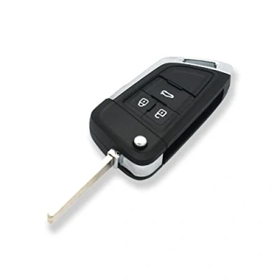 Image of BROVACS Modified Upgraded Key Shell Compatible with CHEVROLET BUICK VAUXHALL OPEL HOLDEN 3 Button Keyless Entry Flip Remote Case Fob SS627B