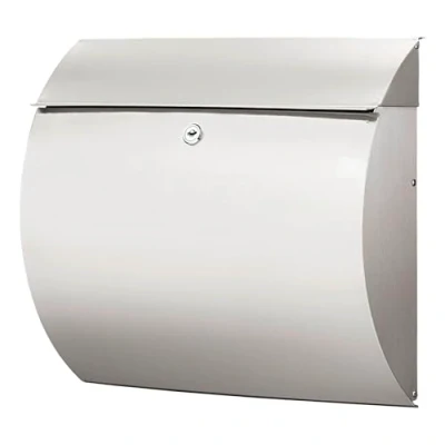 Image of Burg Wächter Toscana Letterbox Qty: 1, Silver, 38640