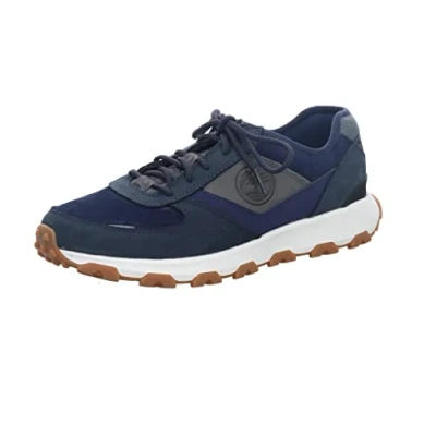 Image of Timberland Winsor PARK Trainers navy, Men&#039;s, Size: 9.5, Navy Nubuck/textile
