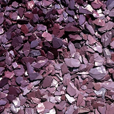 Image of Buildershop UK 20mm Plum Slate Chippings Bulk Bag