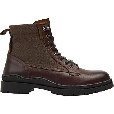 Image of Pepe Jeans Men&#039;s Brad Boot Combi, 879COGNAC, 12 UK