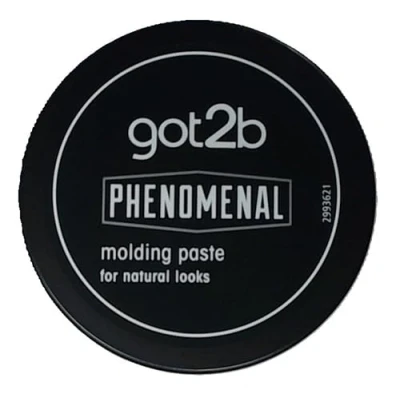 Image of Schwarzkopf got2b PhenoMENal Moulding, Vegan, Fearless Hold, No Stickiness, Natural Finish, Silicone Free, Hair Paste, 100ml