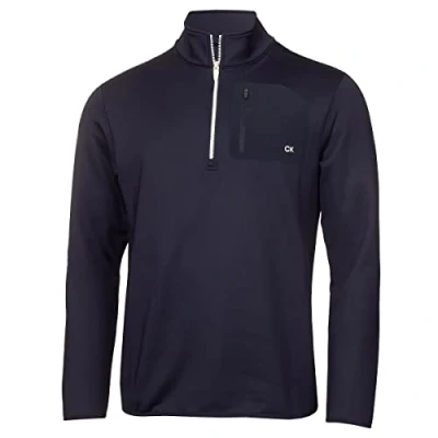 Image of Calvin Klein Mens Delta Golf Sweater Navy XXL
