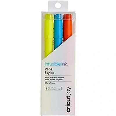 Image of Cricut Pen Set, Yellow, Blueberry, Tangerine, Joy