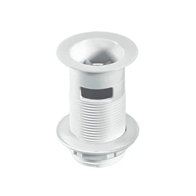 Image of McAlpine W1C 1.25&quot; Backnut Slotted White Plastic Basin Waste