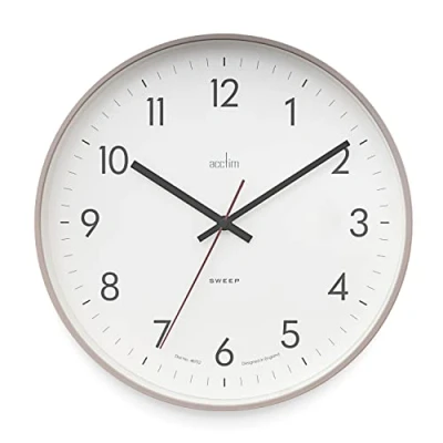 Image of Acctim Kitchen Time Wall Clock Cream