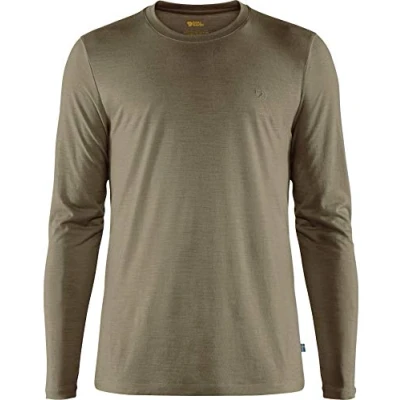 Image of FJALLRAVEN F87194 622 Abisko Wool LS M Light Olive S