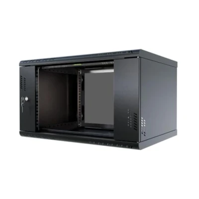 Image of Stalflex Server Rack Data Cabinet PRO 19 inch 6U 450mm Heavy Duty Steel Network Equipment &amp; compatible with Shelf and Rails