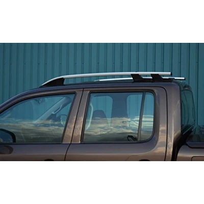 Image of Aluminium Roof Rack Rails Side Bars Set To Fit Amarok (2010 2021)