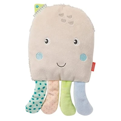 Image of Fehn 054644 Octopus Cherry Stone Pillow Hot and Cold in Cute Design For Babies Toddlers from Newborns Upwards Measures: 24 cm