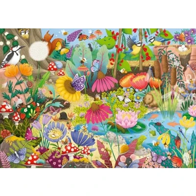 Image of Ravensburger Little Garden World 1000 Piece Jigsaw Puzzle for Adults and Kids Age 12 Years Up