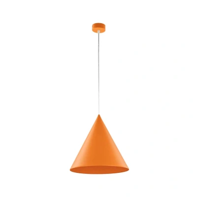 Image of TK Lighting Cono pendant light, 1 bulb, Ø 32 cm, orange