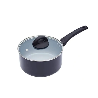 Image of Master Class Ceramic Coated 20cm Saucepan with Lid