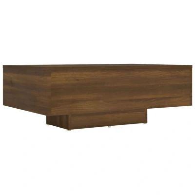 Image of vidaXL Coffee Table Brown Oak 85x55x31 cm Engineered Wood