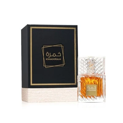 Image of Khamrah Perfumes EDP 100ML For Mens Womens Eau De Parfum, Vanilla Sweet Warm Spicy Woody Luxury Arabian Fragrance