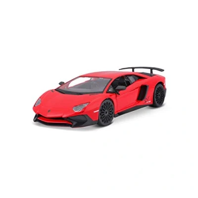Image of Bburago B18 21079 Jaguar 1:24 Lamborghini AVENDTADOR, Red