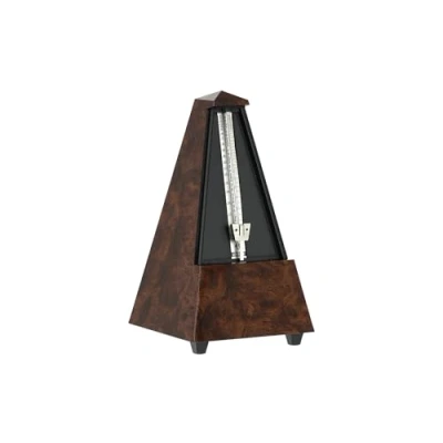 Image of Wittner 903500 Taktell Pyramidenform Metronom Kunststoffgehäuse ohne Glocke Wurzelholz 845WB