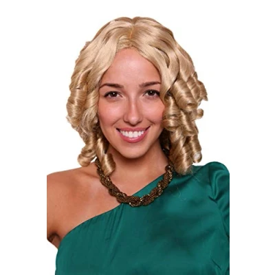 Image of QUALITY LADY Wig GOTHIC LOLITA blonde blond BAROQUE cosplay MARIE ANTOINETTE coiled locks (6006A Colour 202)