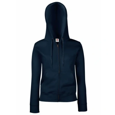 Image of Fruit of the Loom womens 62 118 0 Hoodie Blue Medium