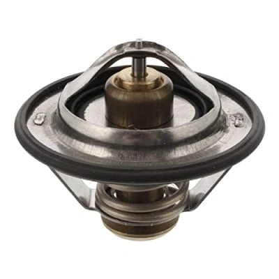 Image of 504031212, 504320545, 504380075 Engine thermostat FEBI BILSTEIN 47552 81C with seal IVECO: EuroCargo I III, V
