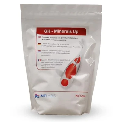 Image of NT Labs Koi Care GH Minerals Up, Increases General Hardness of Pond Water, Maintains Water Quality, Provides the Optimal Habitat for Your Fish and Other Life, 20 kg (1.5kg)