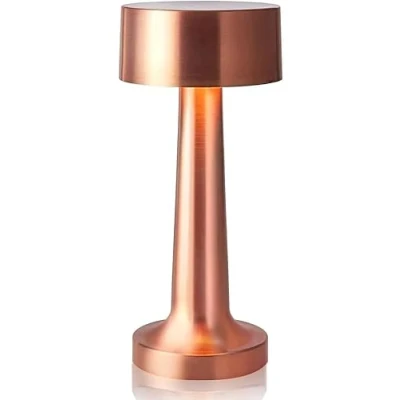 Image of PEYNIR LED Table Lamp 3 levels Brightness Metal Desk Color Touch Control Light Bedside Lamps SUB Charging Nightstand