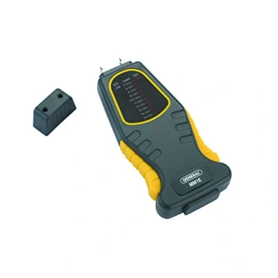 Image of General Tools Moisture Meter, Pin Type, LED Bar Graph (MM1E)