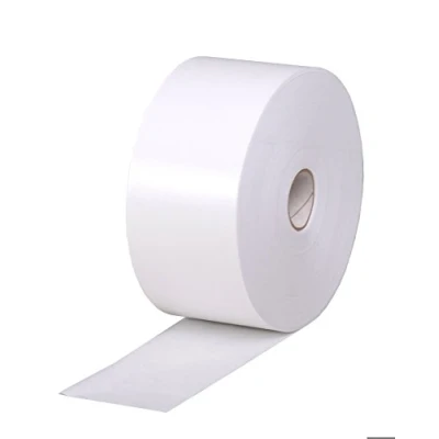 Image of Clairefontaine Ref 396804C Gummed Kraft Tape (Single Roll) 70mm Width x 200m Length, Becomes Adhesive When Wet, 30mm Core Suitable for Framing Plain White