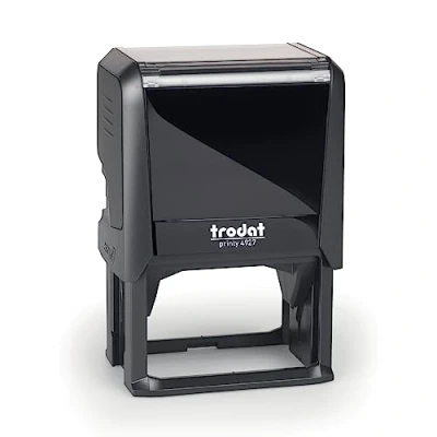 Image of Trodat Printy 4927 Personalised Custom Office, Business and Teacher Stamp 9 Lines of Text