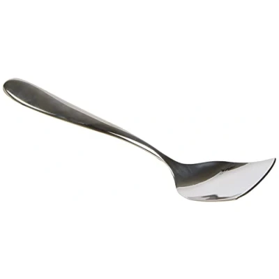 Image of Alessi Nuovo Milano Ice Cream Spoon, Set of 6, (5180/22), Silver