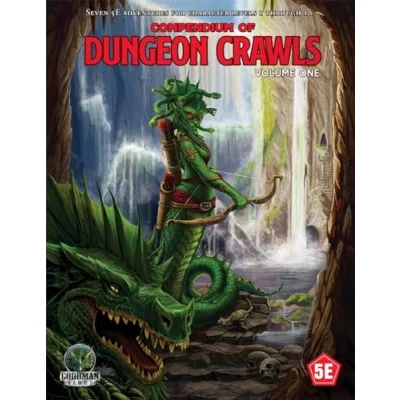 Image of D&amp;D 5E: COMPENDIUM OF DUNGEON CRAWLS Volume 1: Glitterdoom, Level 3 Adventure Module (D&amp;D 5E HC)