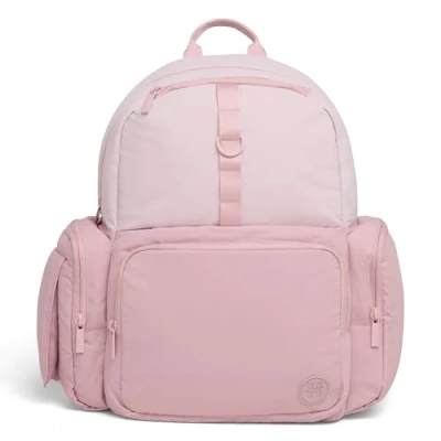 Image of HUGGIES LITTLE HUGS Unisex&#039;s Backpack Diaper Bag, Pink, One Size