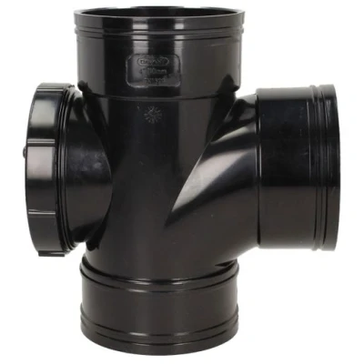 Image of Davant Solvent Soil 92 Triple Socket Access Branch 110mm Black