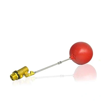 Image of ZHONGJIUYUAN 1 Piece 3/4&quot; Part Brass Float Valve for Water Tank Plastic Cistern &amp; Expansion Tanks