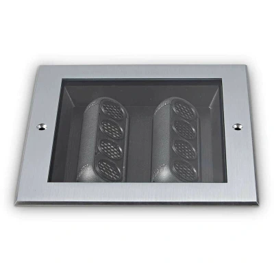 Image of Taurus Integrated LED Outdoor Recessed Ground Light Square Steel 1300Lm 3000K IP67