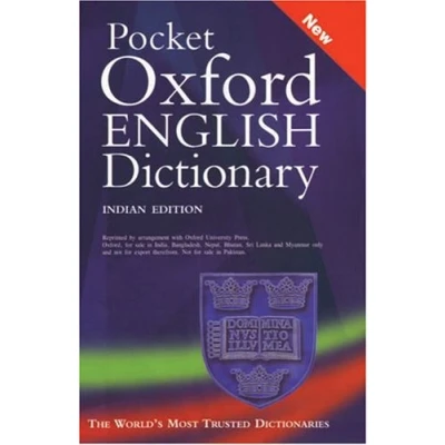 Image of Pocket Oxford English Dictionary