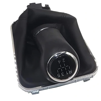 Image of Gear Shift Knob For Opel Vauxhall Zafira B 2005 2006 2007 2008 2009 2010 2011 2012 2013 2014 Car Lever Gator Boot (Color : 5 SPEED)