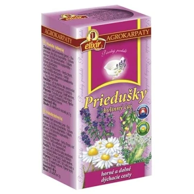 Image of Bronchial Herbal Tea Upper and Lower Respiratory System Lungs Pure Natural Grown in Europe (20 Bags 40g)