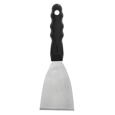Image of Heavy Duty, Stainless Steel Griddle Scrapper with Stay Cool Handle