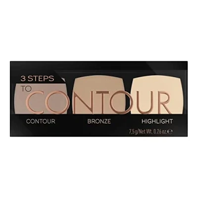 Image of Catrice Cosmetics 3 STEPS TO CONTOUR Palette Contouring Powder Vegan Make Up