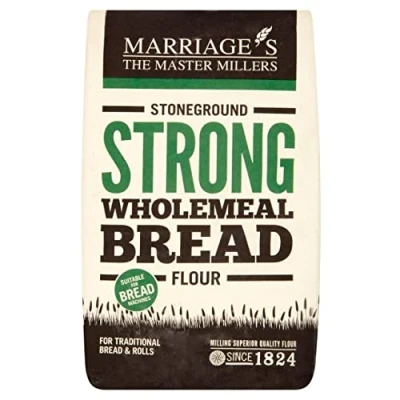 Image of Marriages Stoneground Strong Wholemeal Bread Flour, 1.5kg