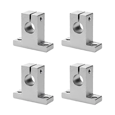 Image of Othmro 4PCS SK12 Aluminum Linear Motion Rail Clamping Rod Guide Support for 12mm Diameter Shaft
